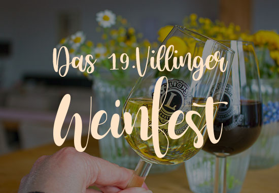 Das 19. Villinger Weinfest